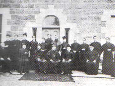 Bishop Moran and his priests