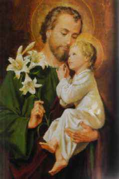 St Joseph and Child Jesus